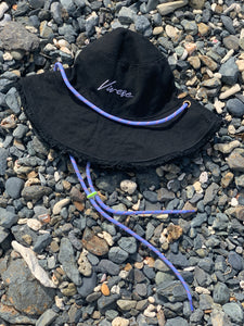Martina Black Bucket Hat