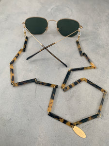 Palmira Tortoise Sunglass Chain